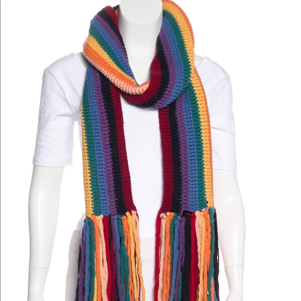 Marc Jacobs Multicolor Lambswool Scarf